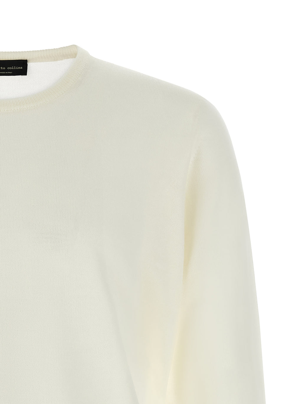 Roberto Collina Beige Merino Wool Cardigan