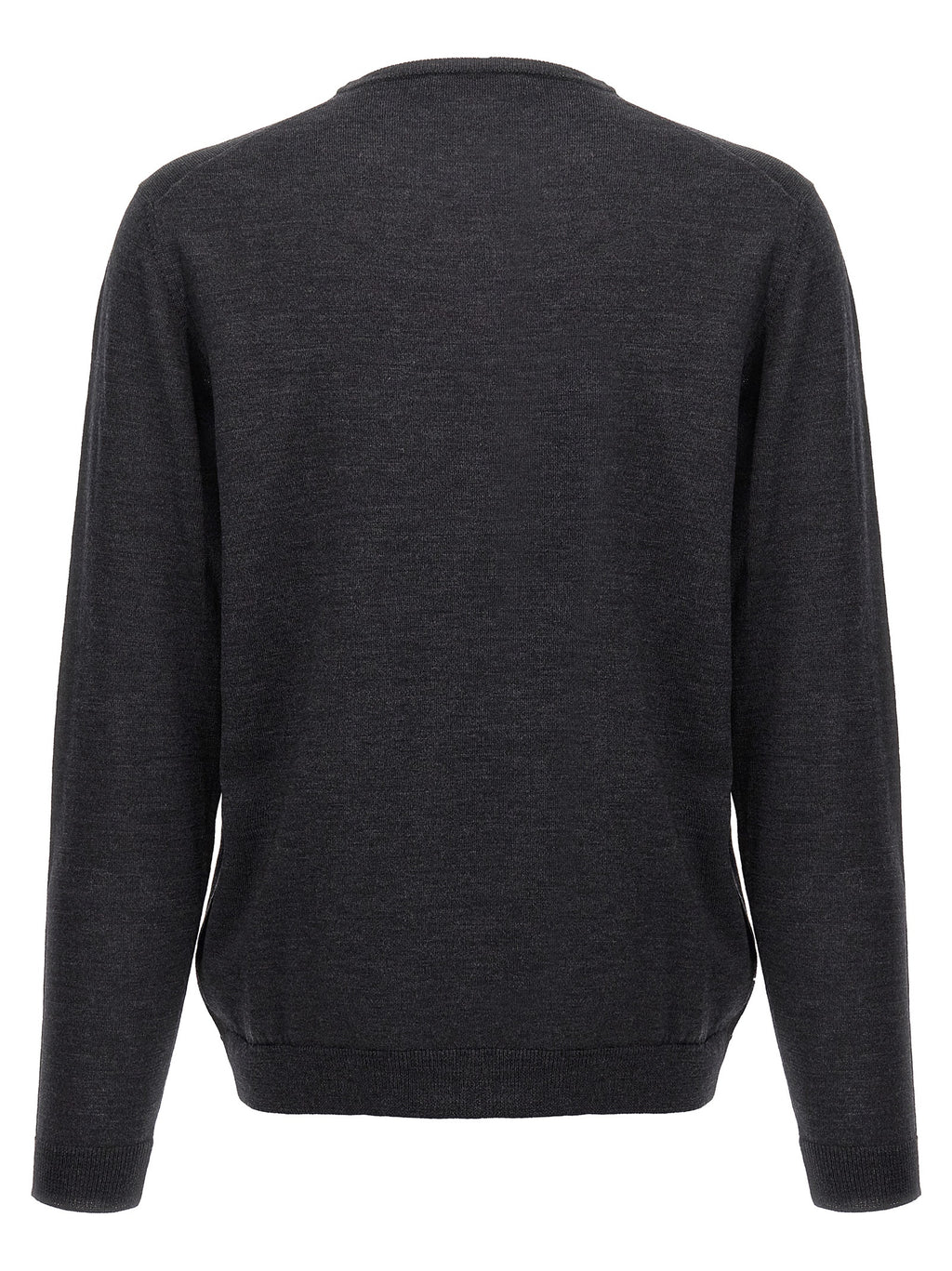 Roberto Collina Gray Merino Wool Cardigan