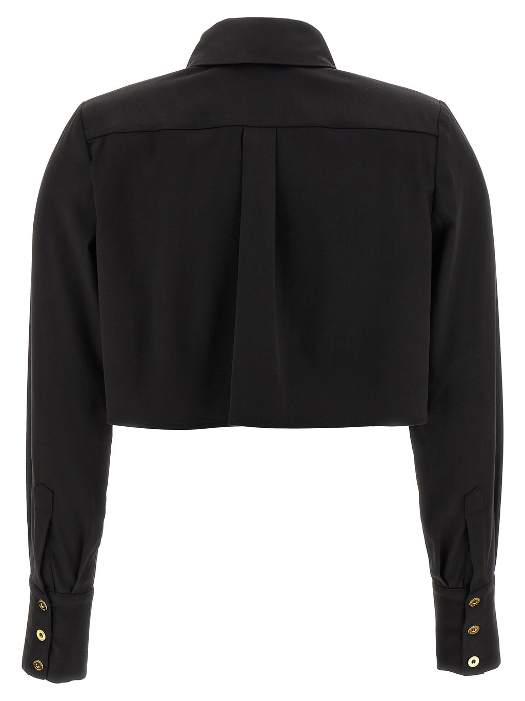 Elisabetta Franchi Black Lycra Blouse