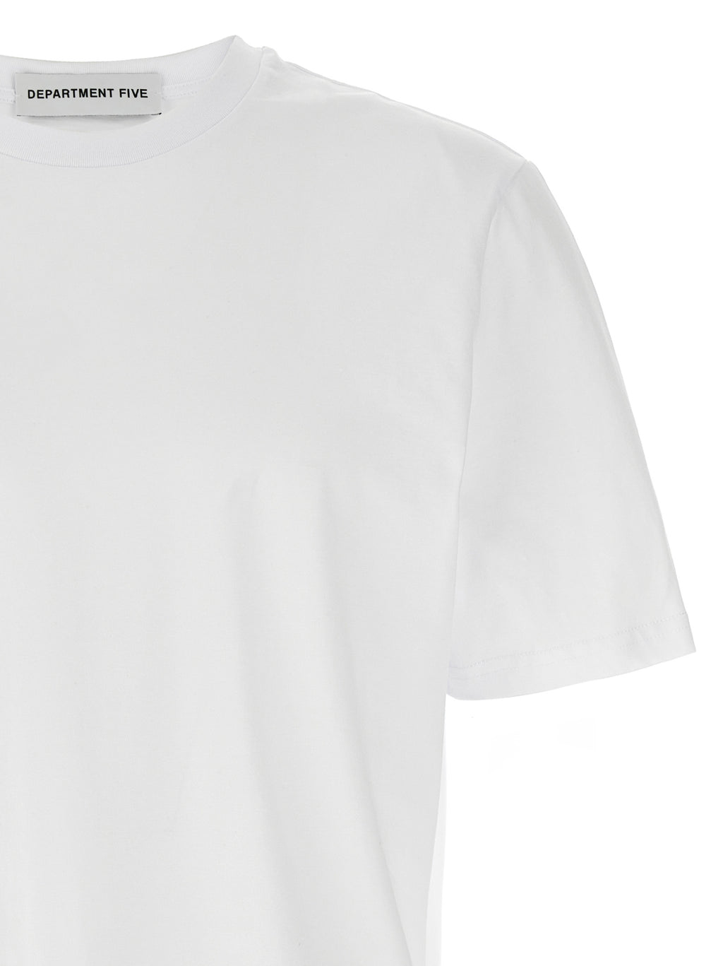 Department 5 White Cotton T-Shirt