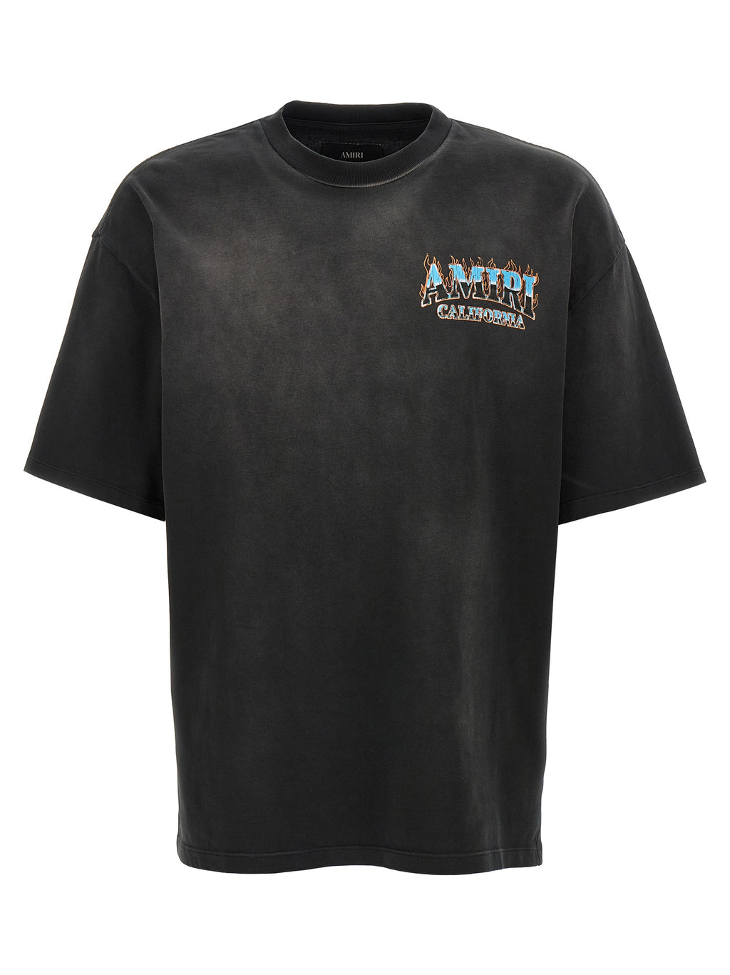 Amiri Black Cotton T-Shirt