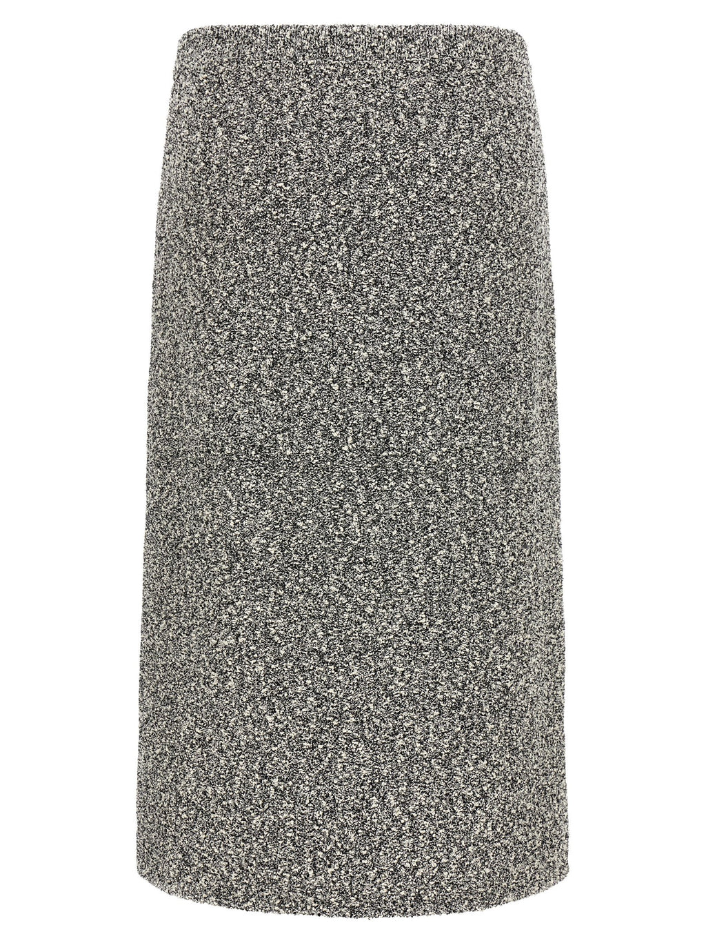 Tory Burch Black Polyamide Midi Skirt