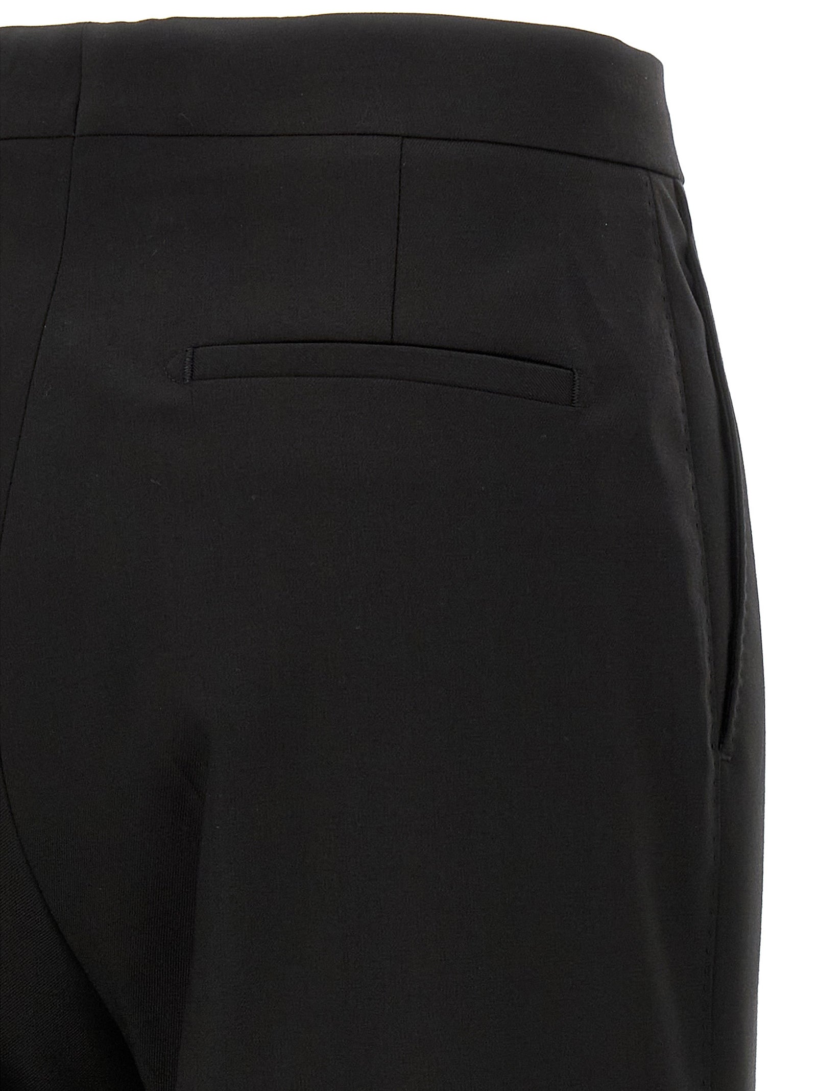 Tagliatore Black Virgin Wool Two-Piece Suit