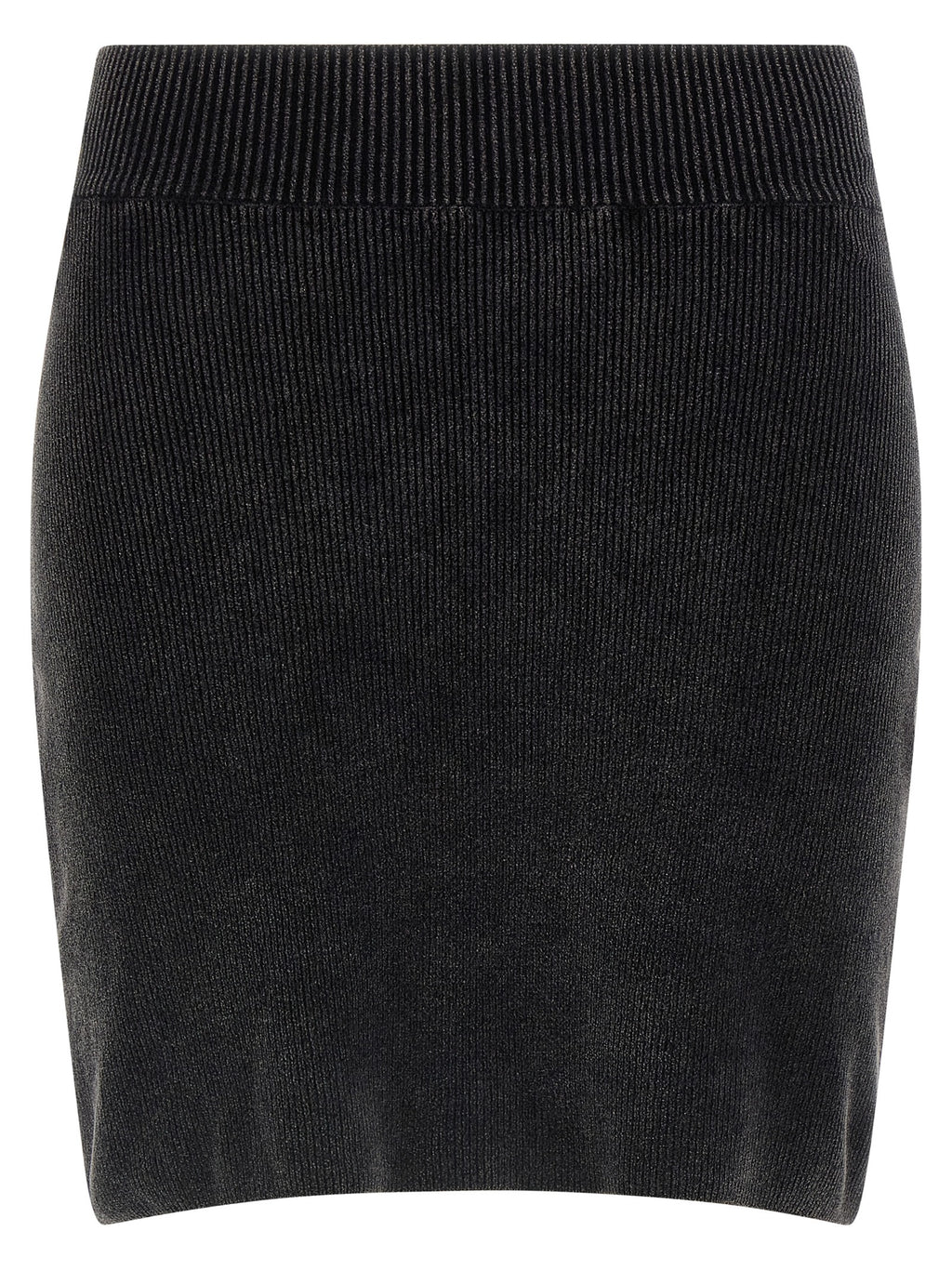 Alexander Wang Black Cotton Long Skirt
