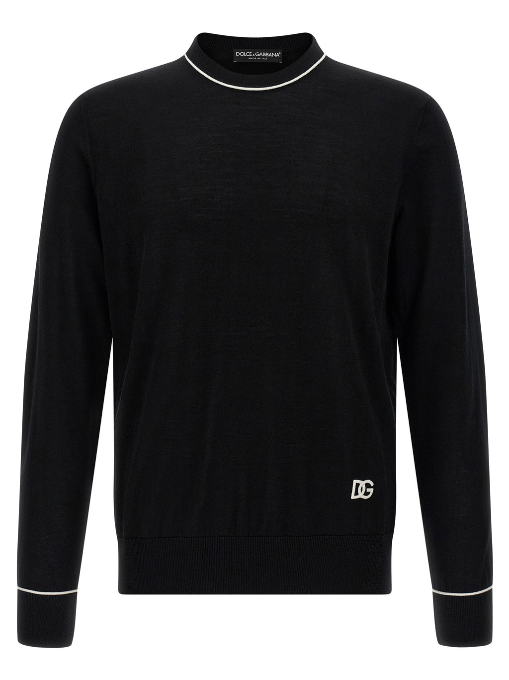 Dolce & Gabbana Black Marabou Cardigan