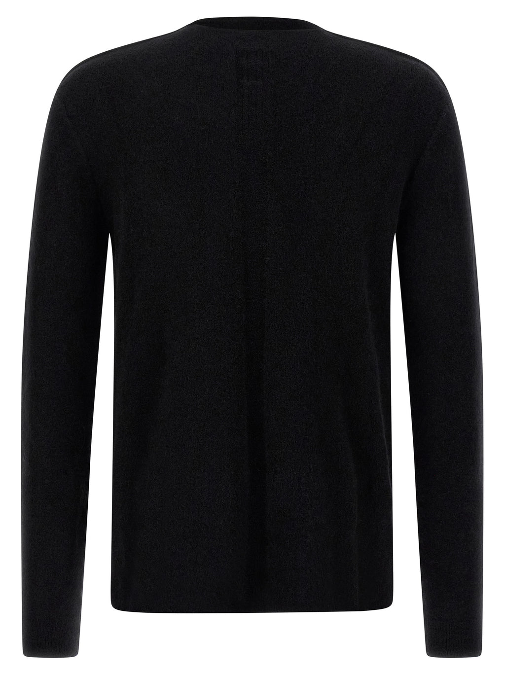 Rick Owens Black Wool Cardigan