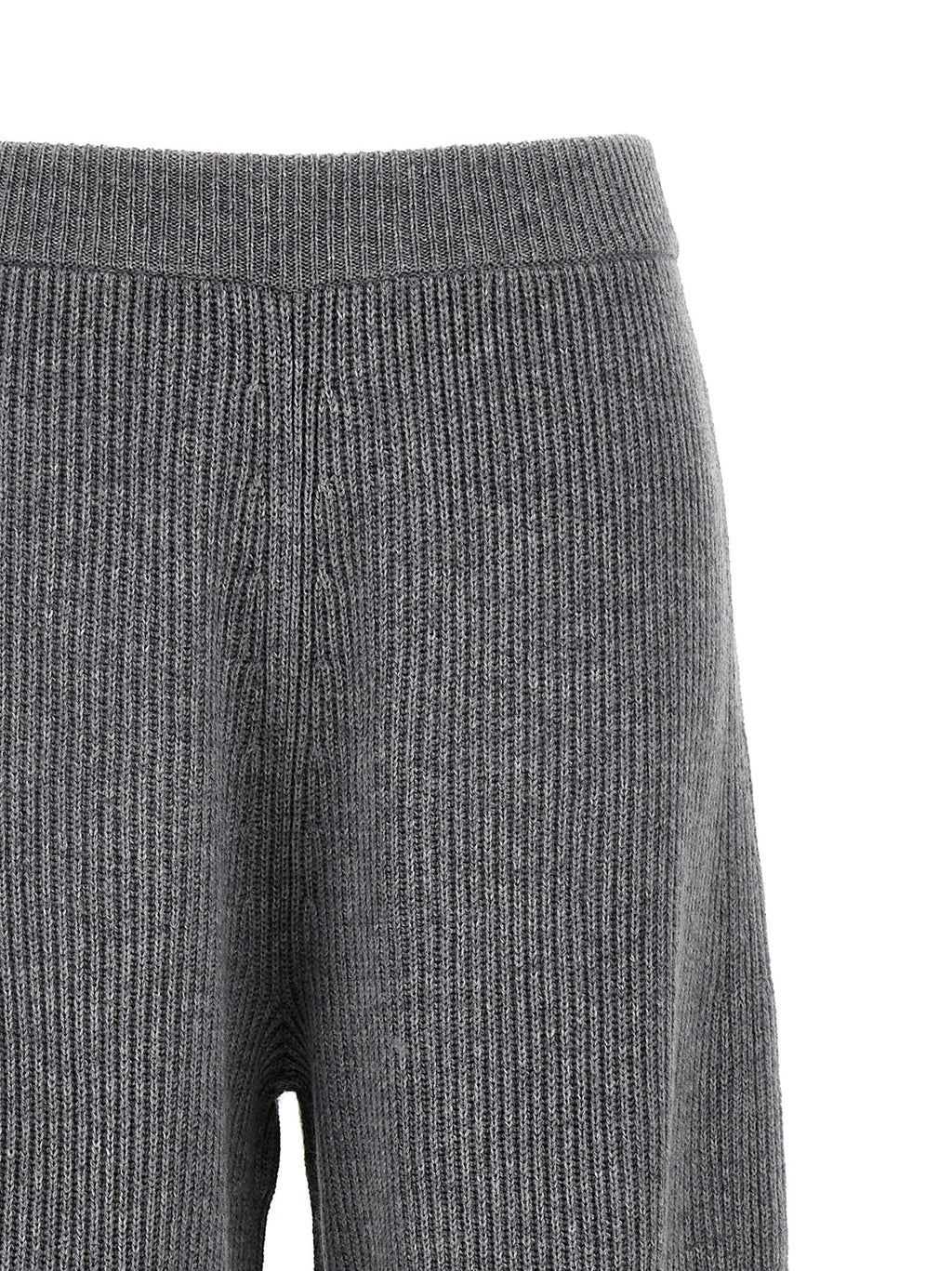 Sportmax Gray Wool Casual Pants