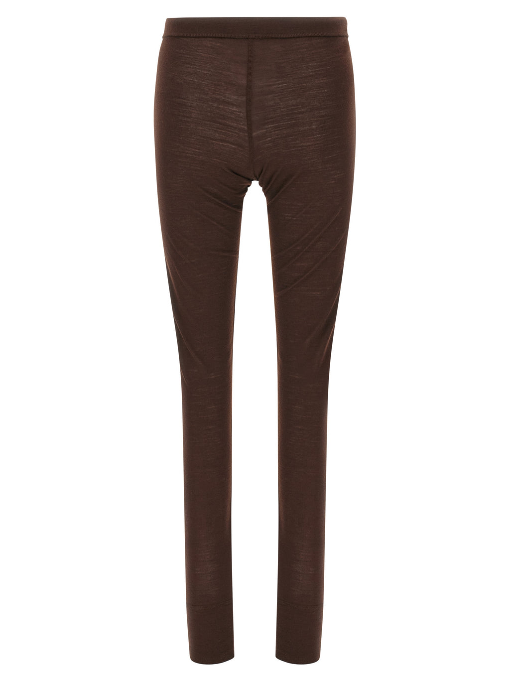 Jil Sander Bordeaux Polyester Leggings