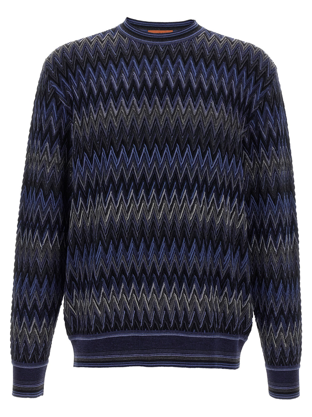 Missoni Blue Wool Cardigan