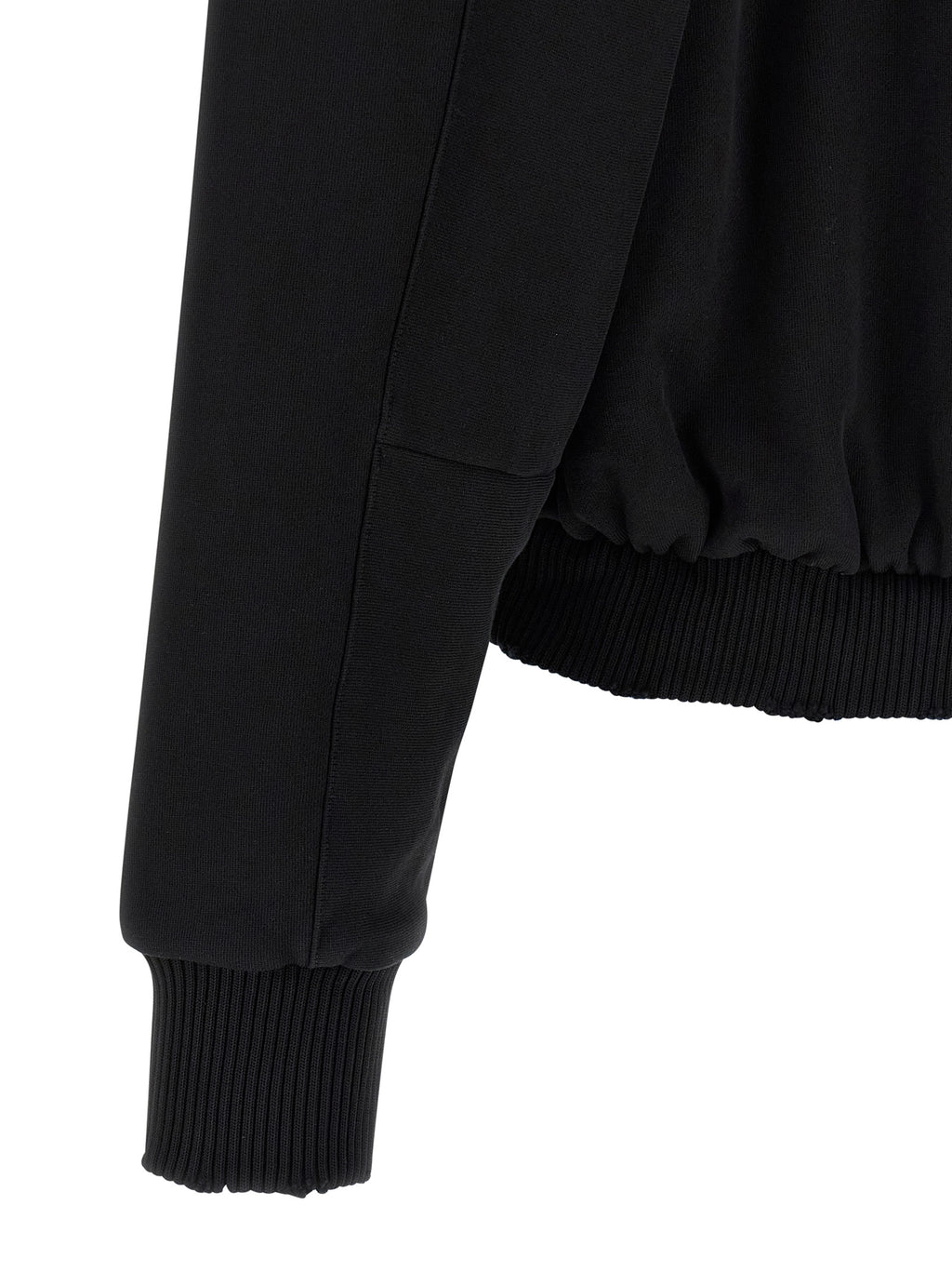 Thom Krom Black Cotton Sweatshirt