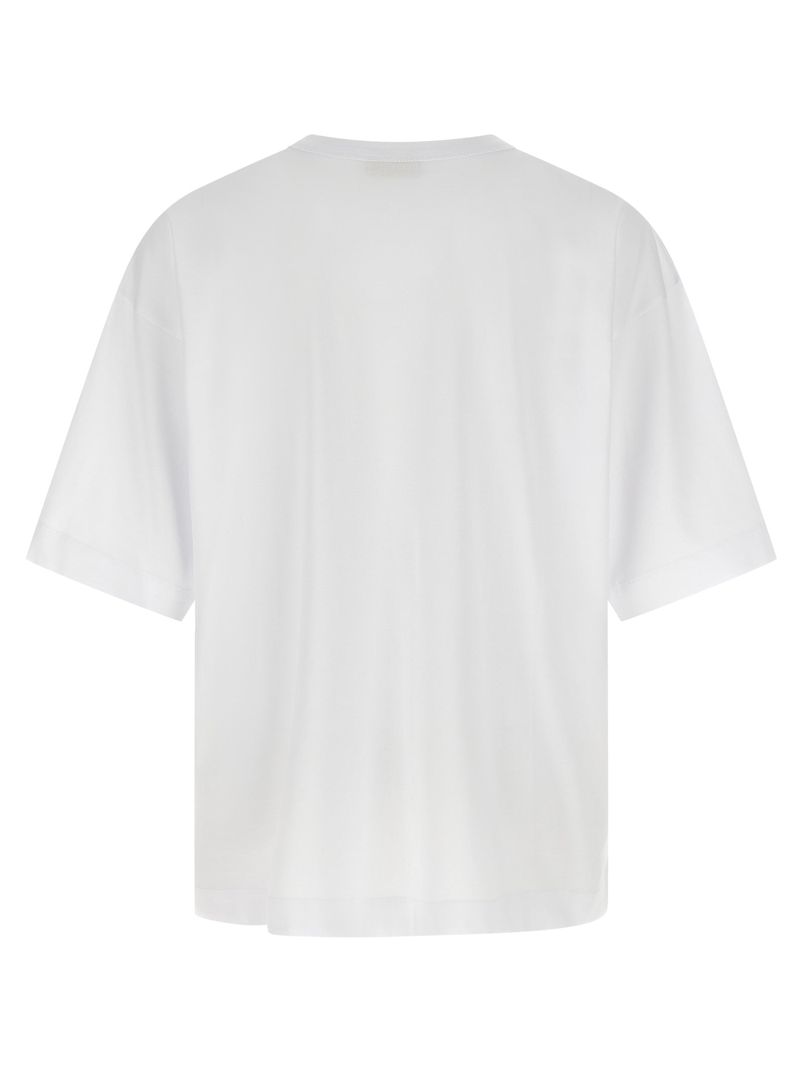 Dries Van Noten White Cotton T-Shirt