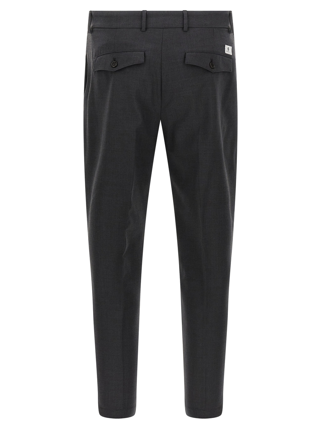 Department 5 Gray Virgin Wool Cropped Pants