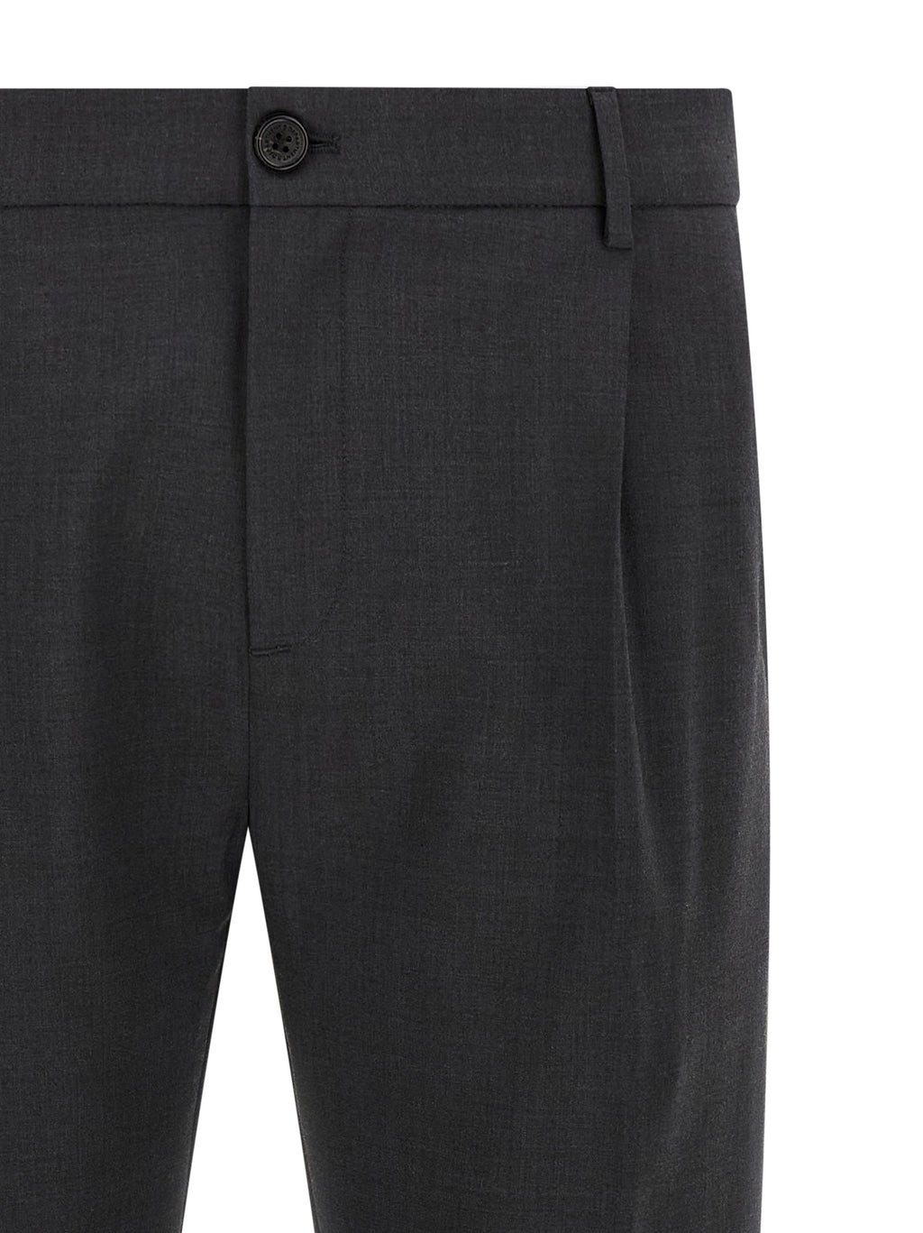 Department 5 Gray Virgin Wool Cropped Pants