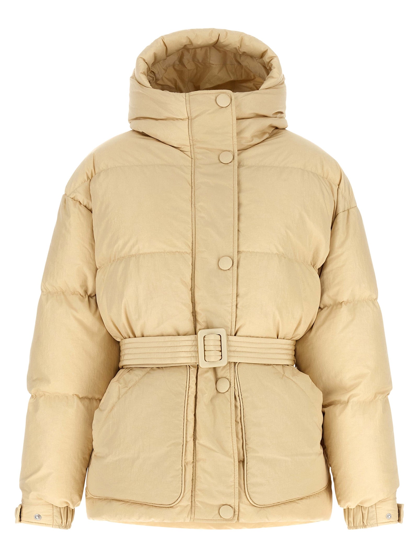 IENKI IENKI Beige Nylon Shell Jacket