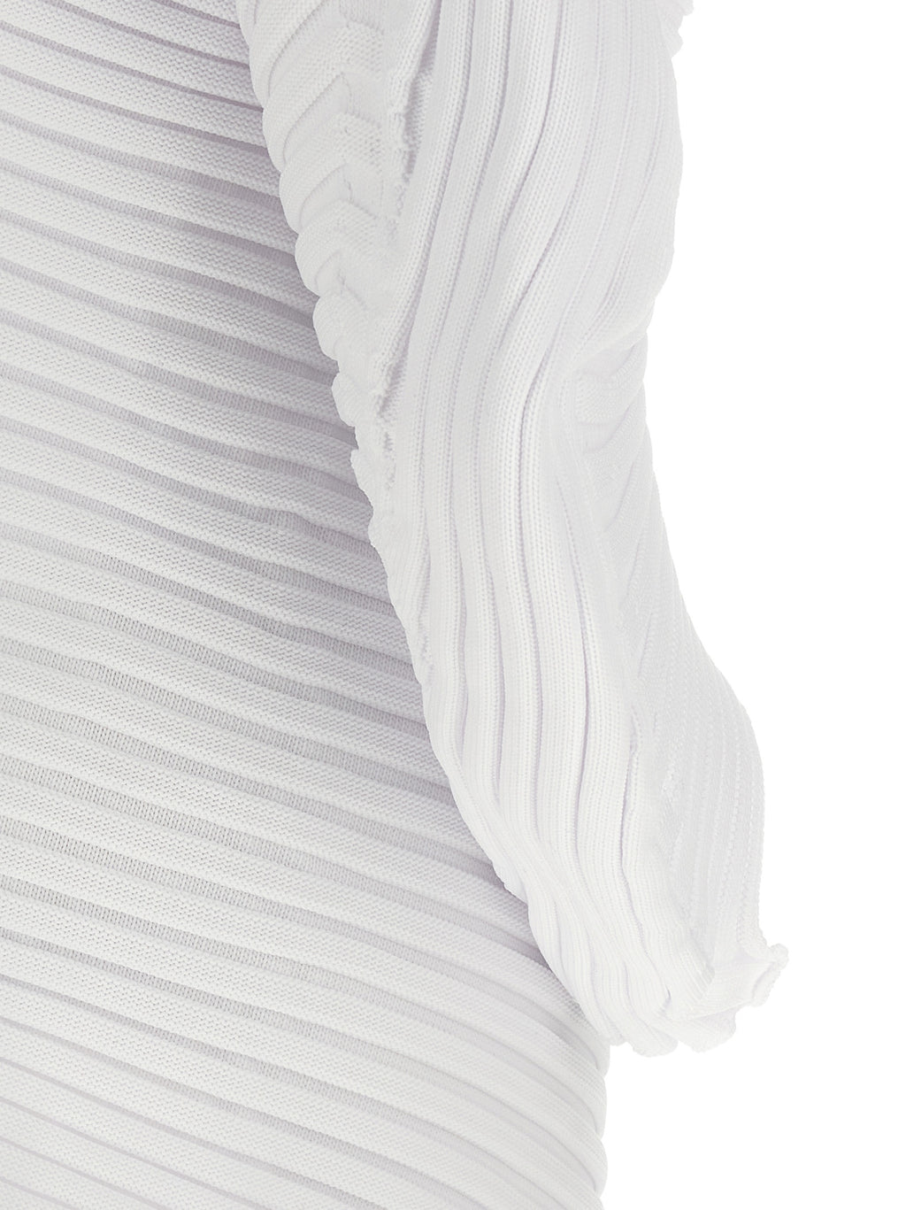Issey Miyake White Polyester Casual Dress