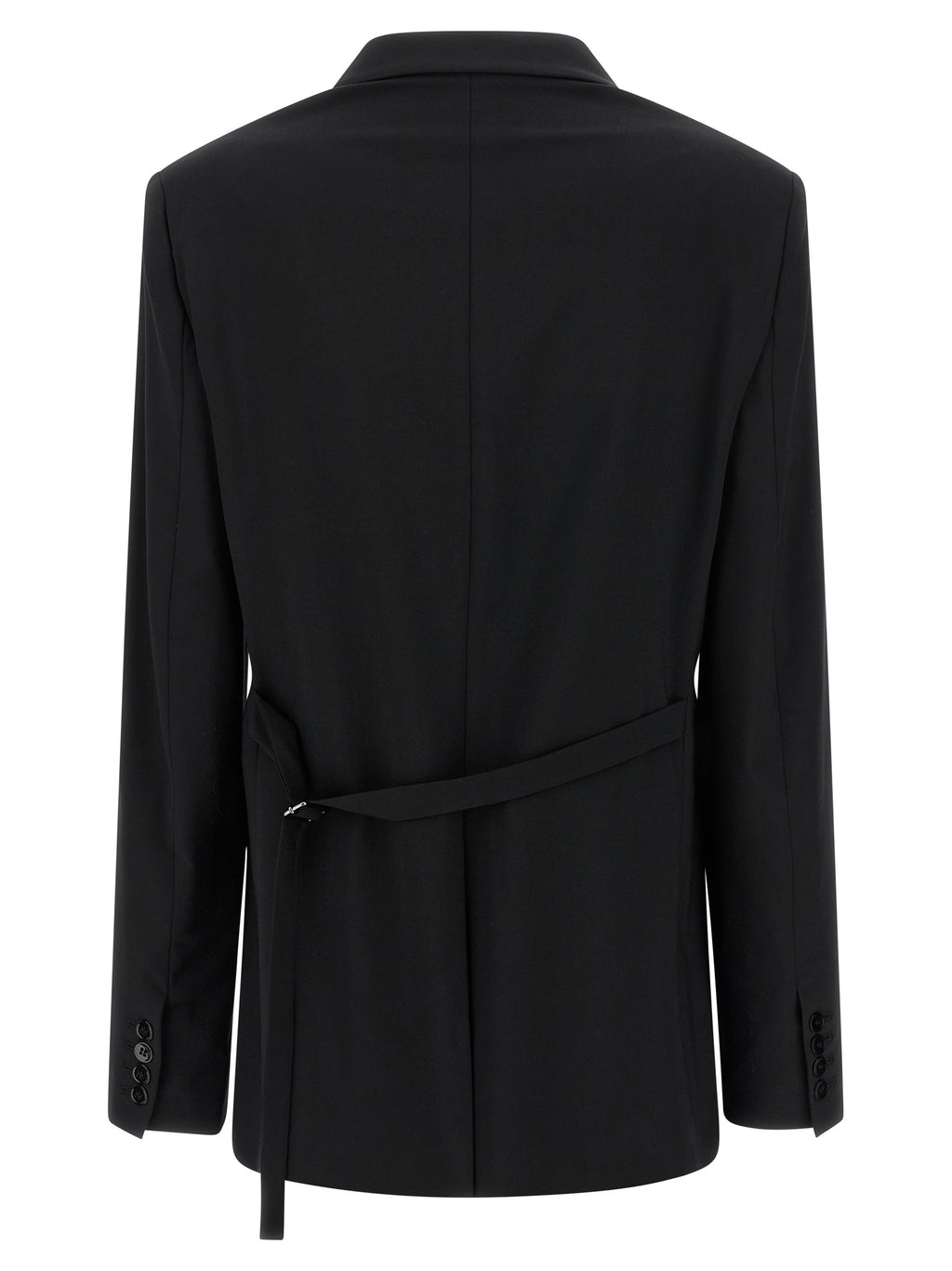 Nensi Dojaka Black Virgin Wool Blazer