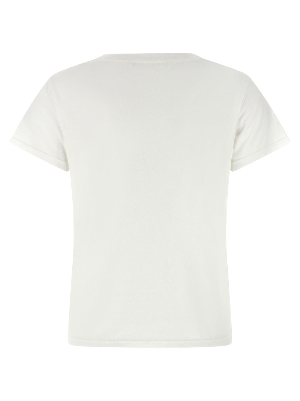 Mother Denim White Cotton T-Shirt