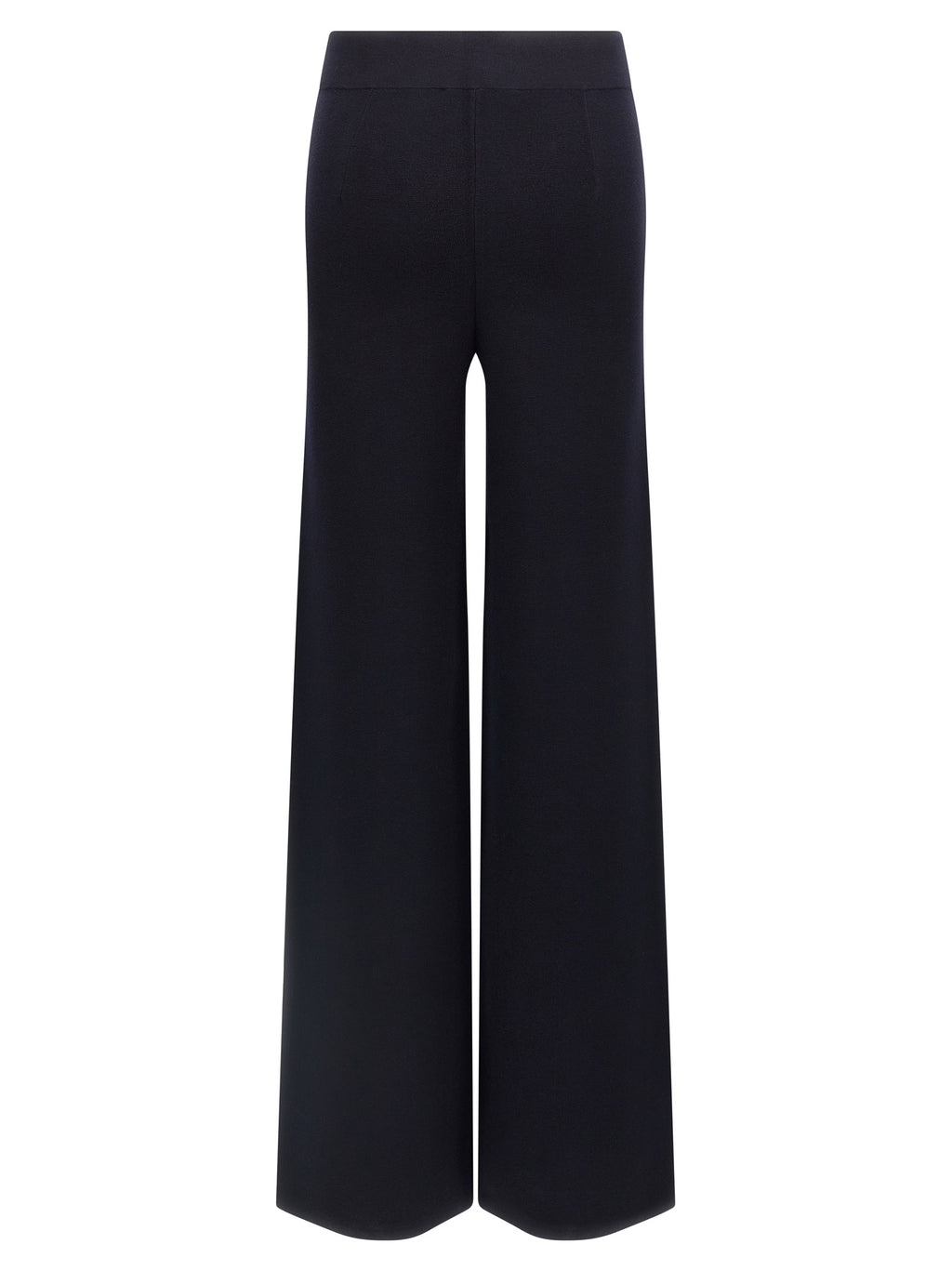 Max Mara Blue Viscose Casual Pants