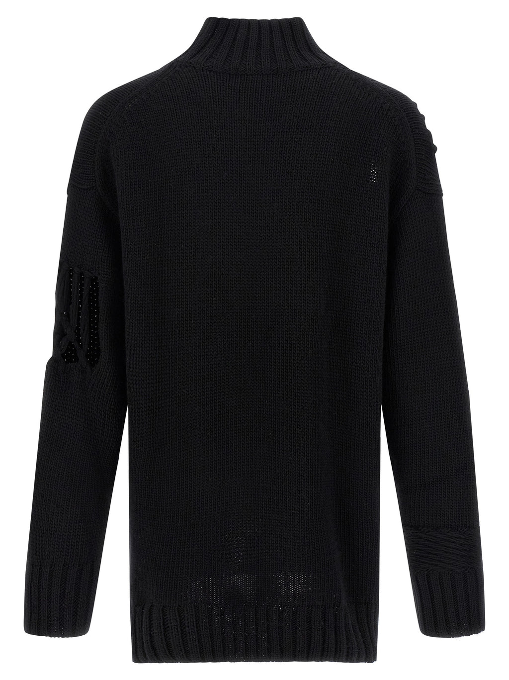 Yohji Yamamoto Black Wool Cardigan