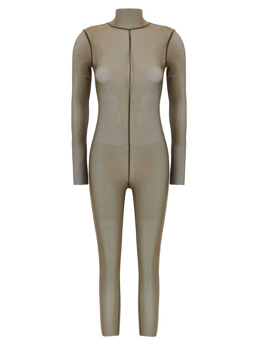 Norma Kamali Bicolor Polyamide Jumpsuit