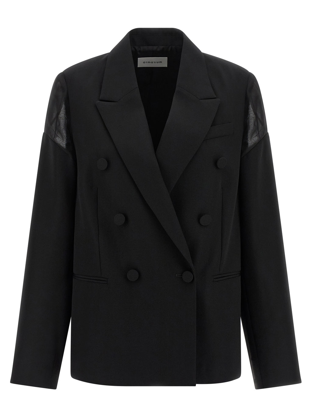 Armarium Black Virgin Wool Blazer