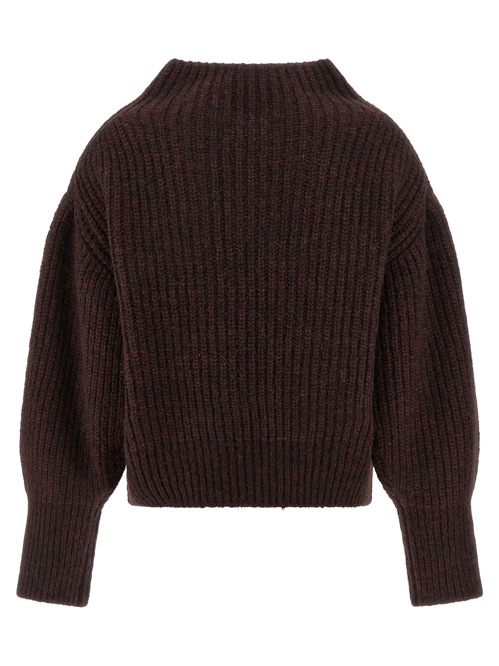 Dries Van Noten Bordeaux Wool Cardigan
