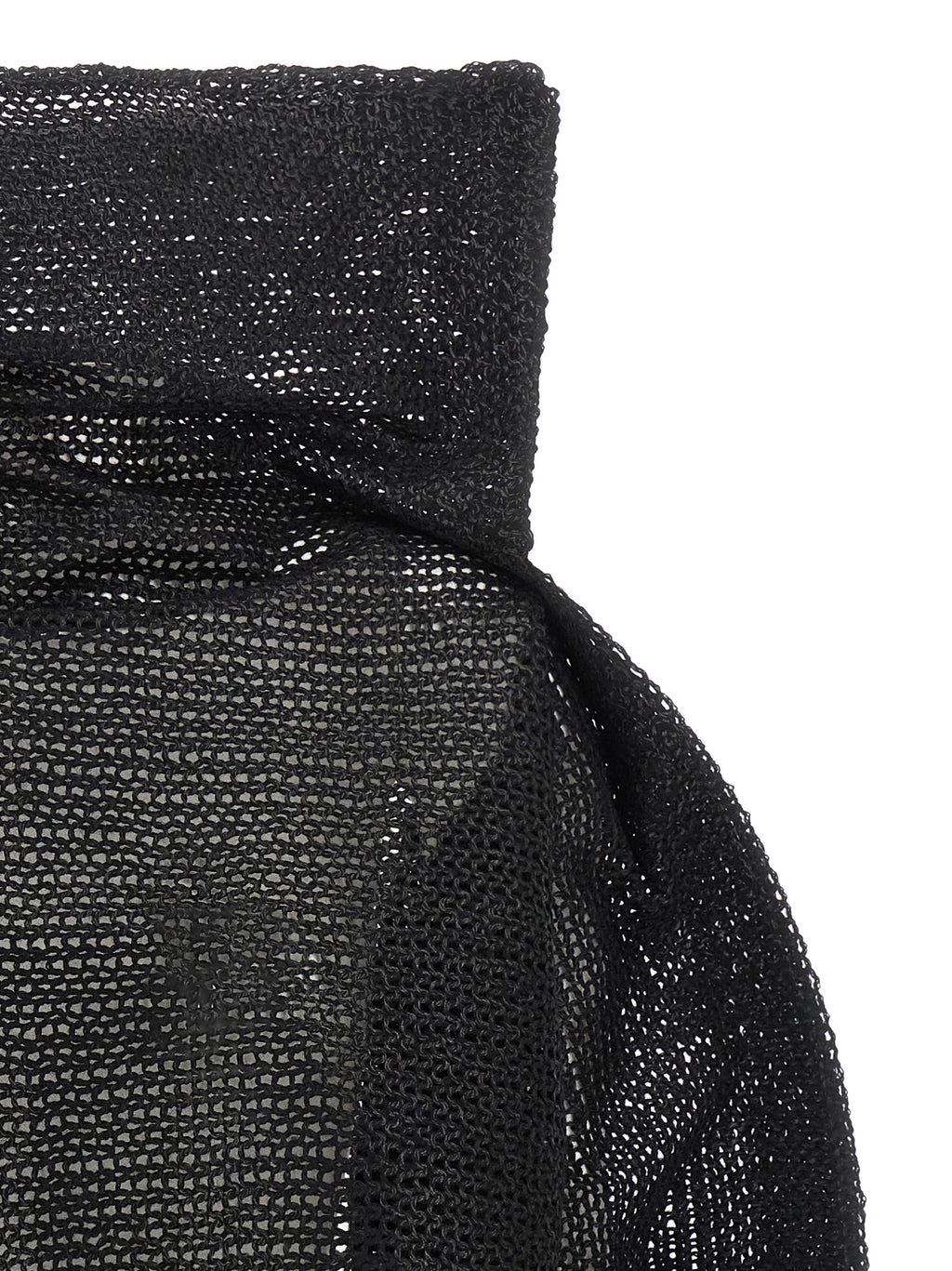 Issey Miyake Black Wool Sweatshirt