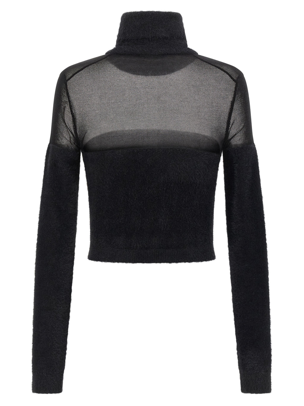 Elisabetta Franchi Black Polyamide Cardigan