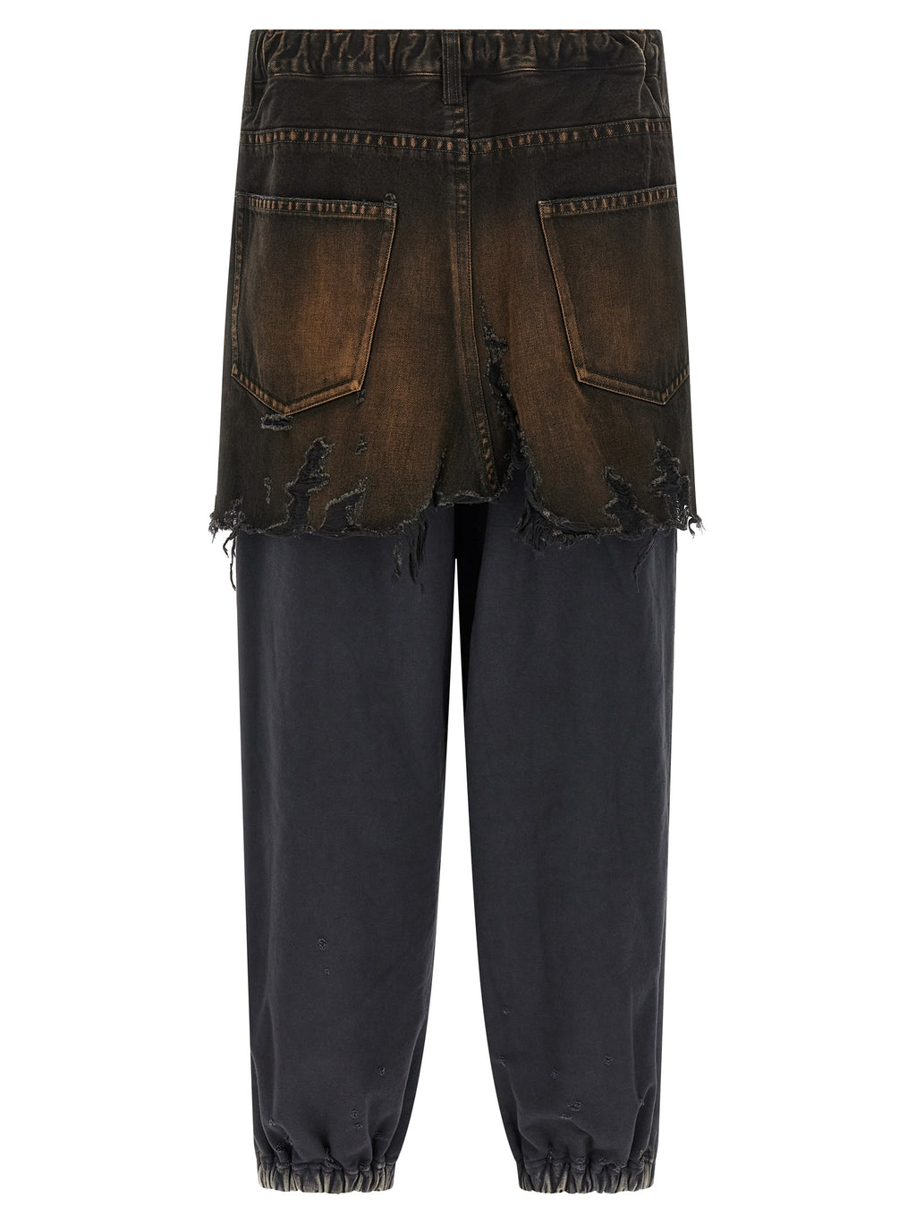 Maison Mihara Yasuhiro Black Cotton Casual Pants