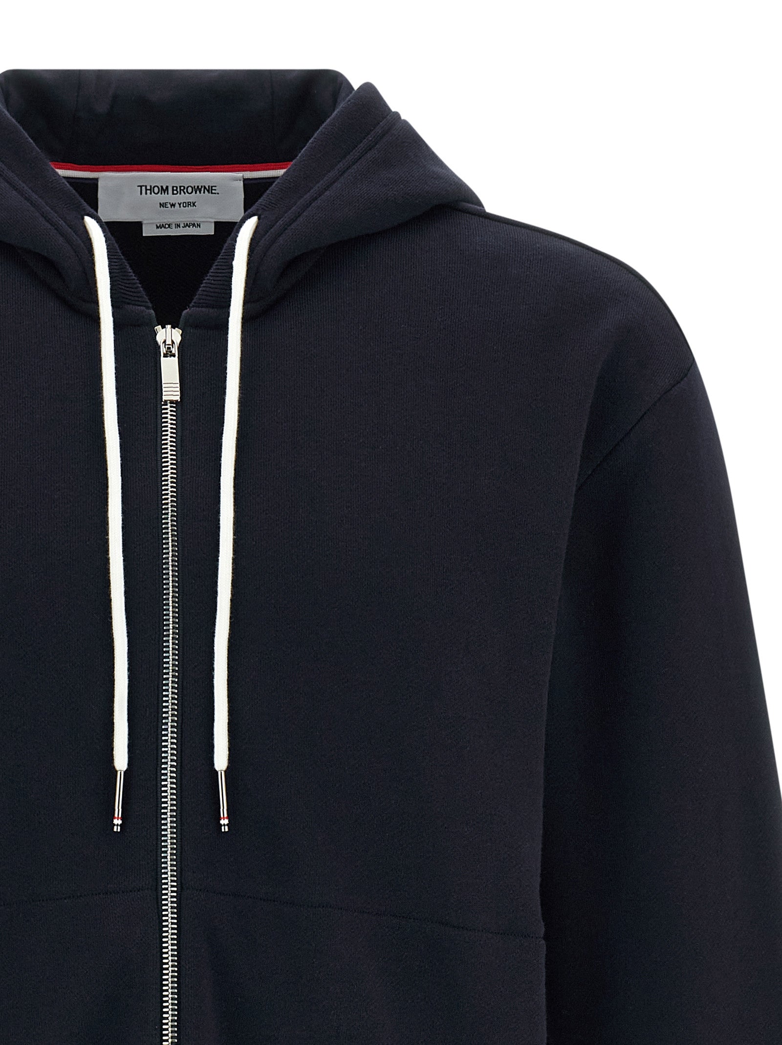 Thom Browne Blue Cotton Sweatshirt