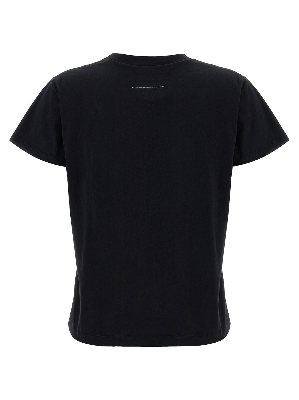 MM6 Maison Margiela Black Cotton T-Shirt