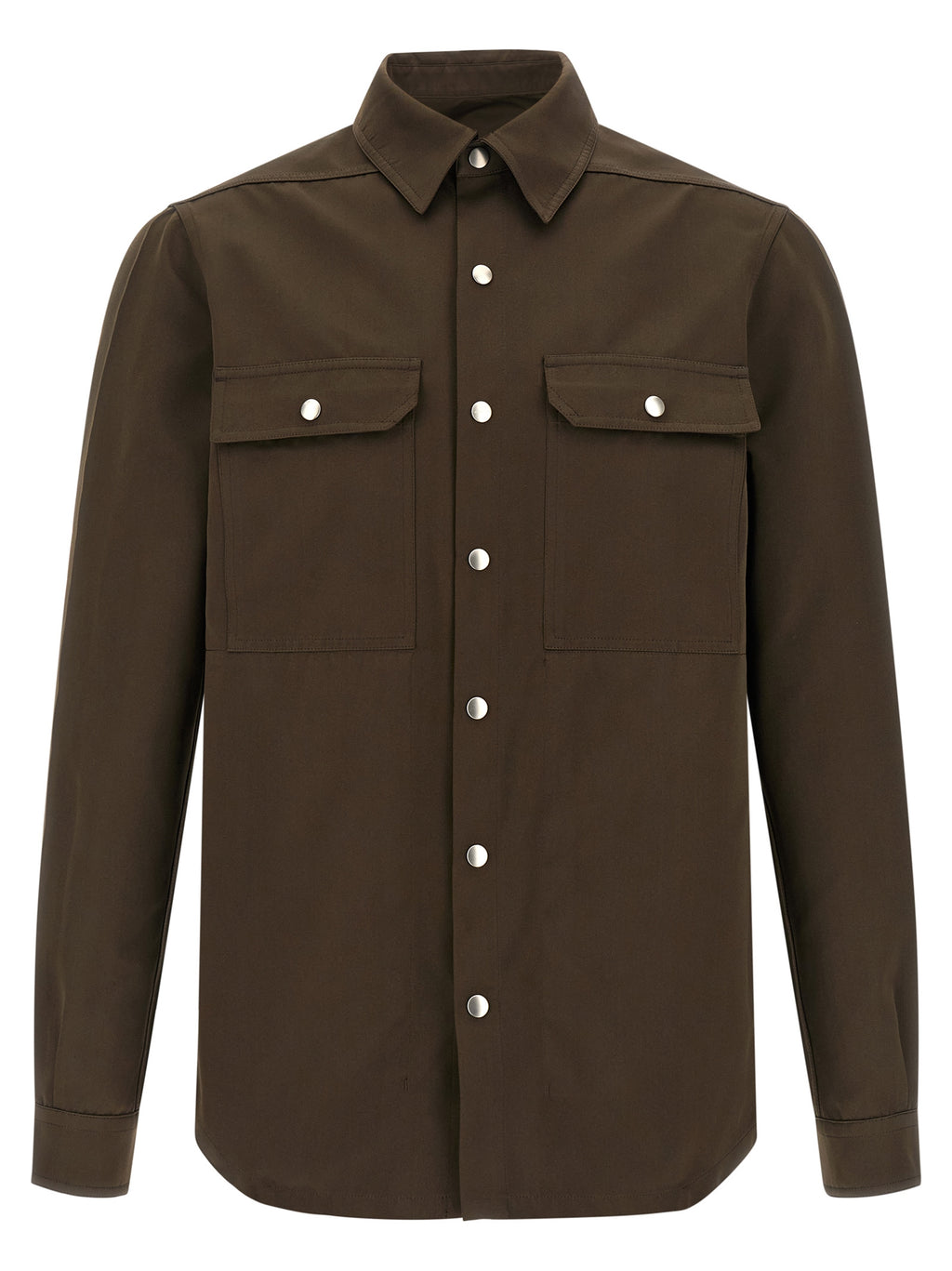 Rick Owens Brown Polyester Blouse
