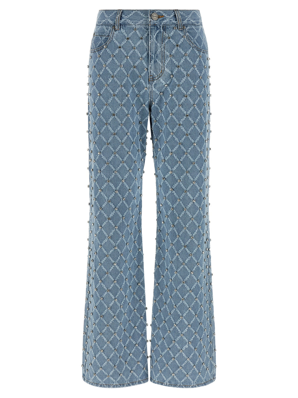 PINKO Blue Cotton Jeans Denim