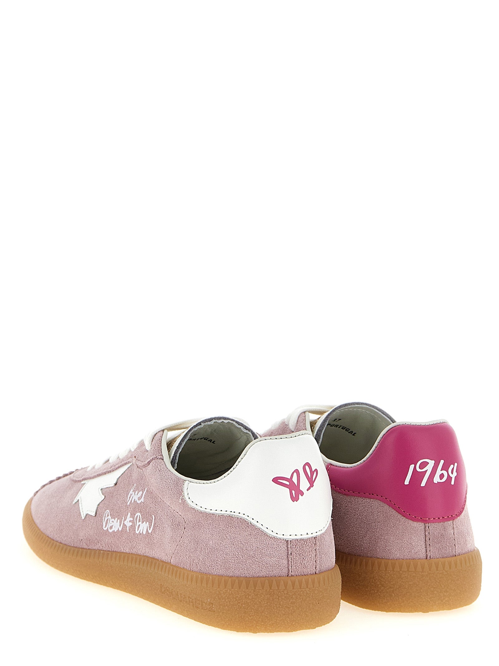 Dsquared² Multicolor Calfskin Sneakers