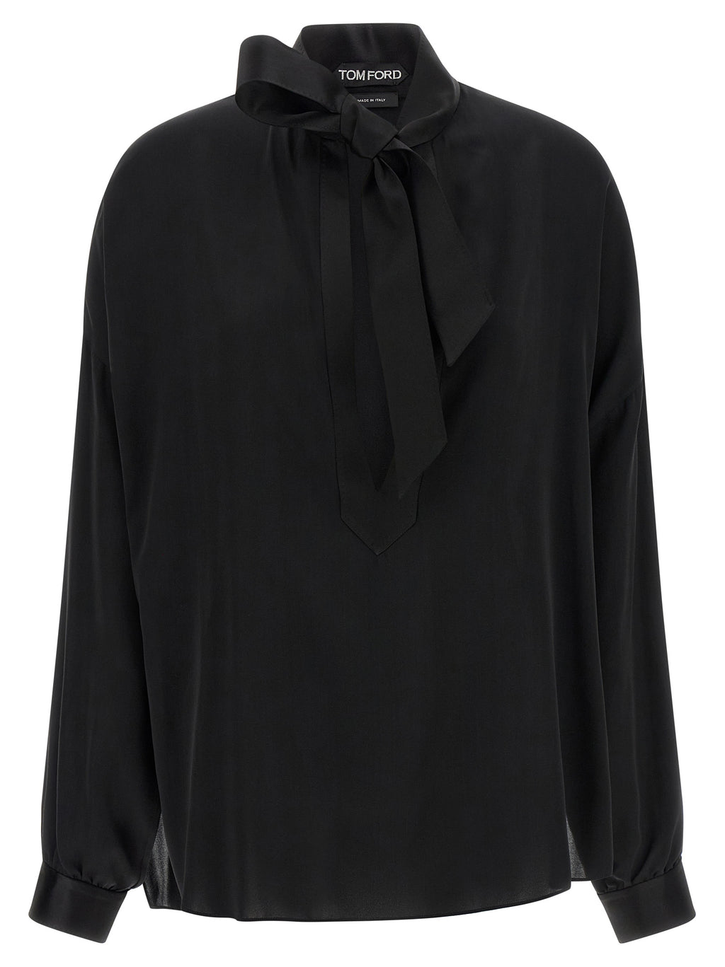Tom Ford Black Silk Blouse