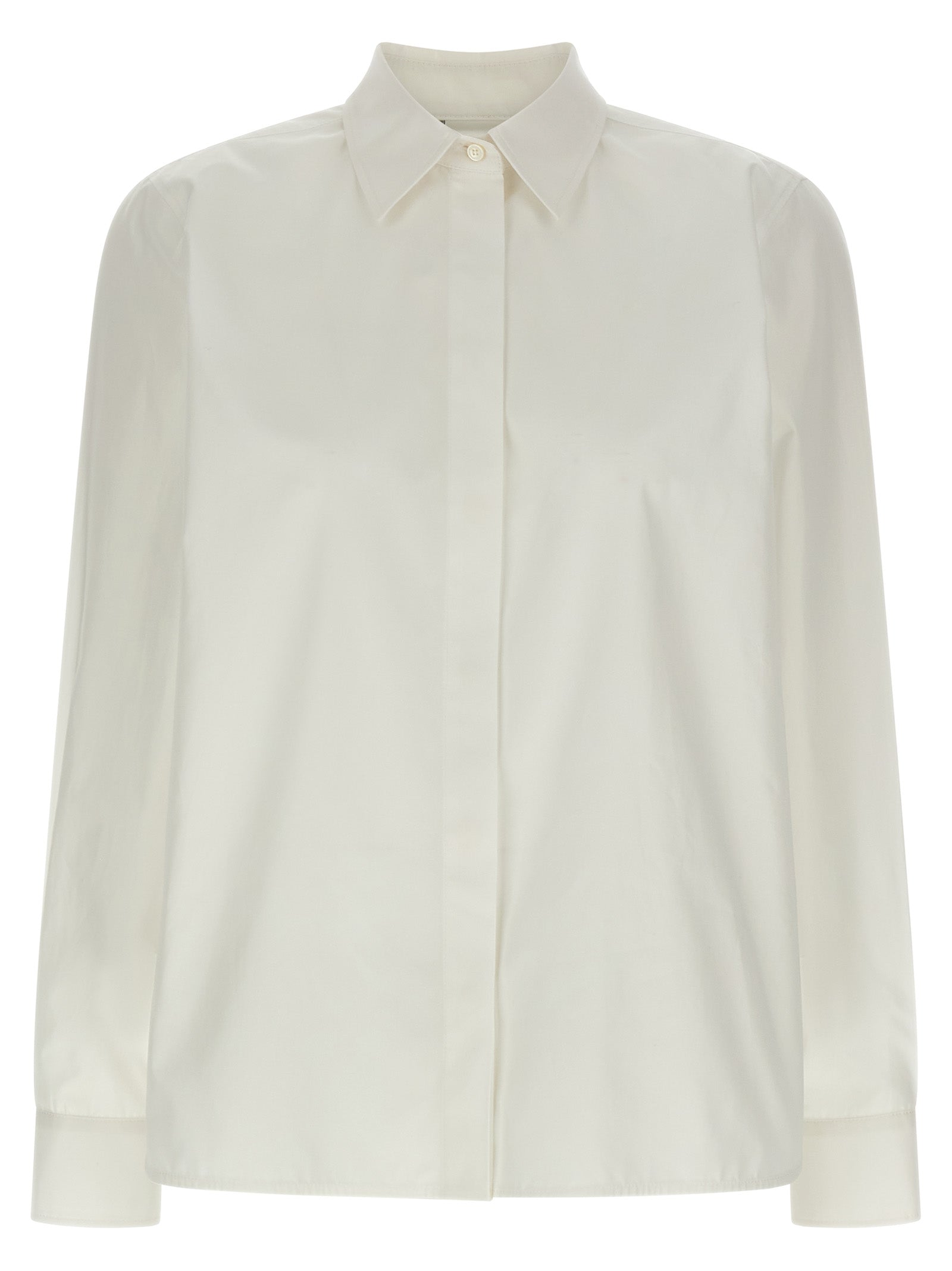 Max Mara White Cotton Blouse