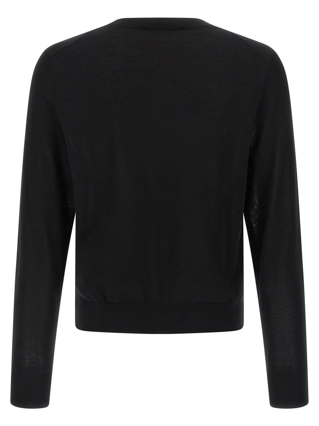 Dsquared² Black Wool Cardigan