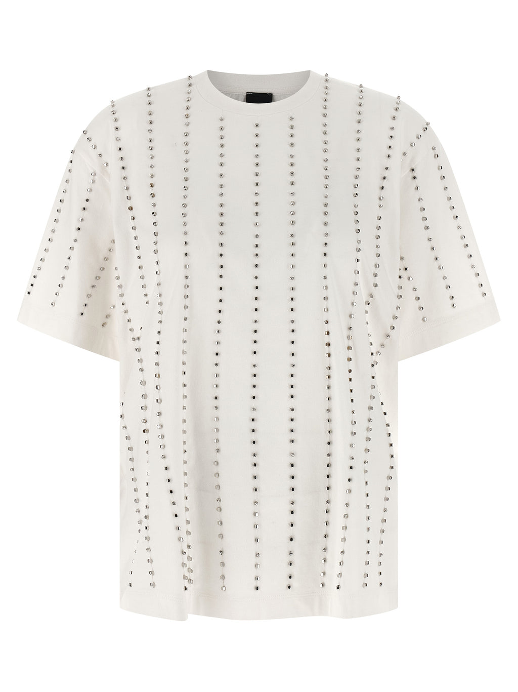 PINKO White Cotton T-Shirt