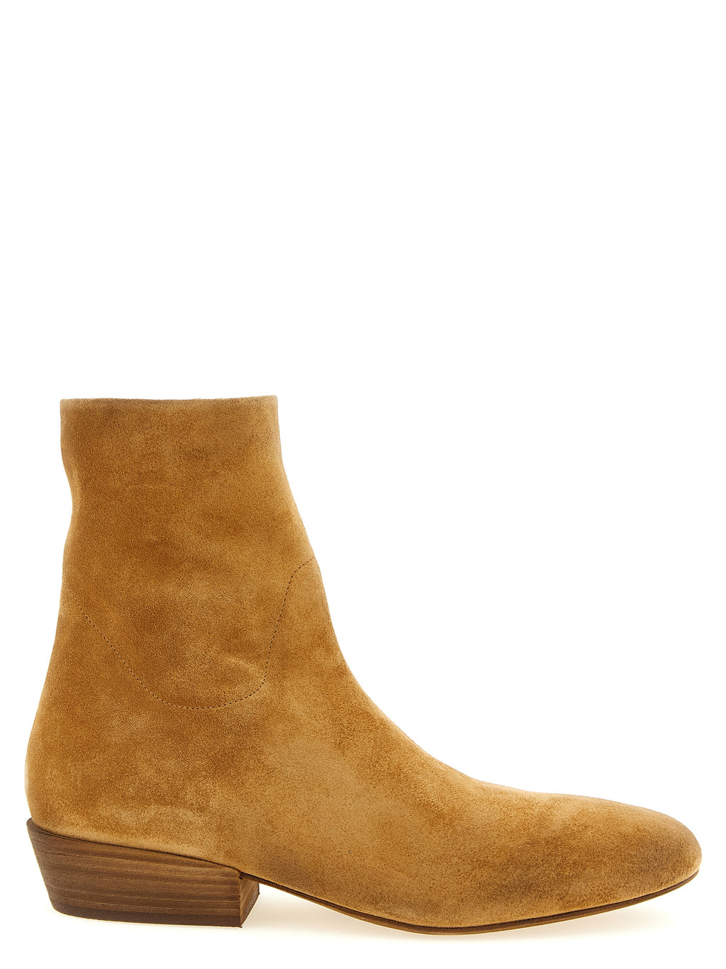 Marsell Beige Calfskin Ankle Boots