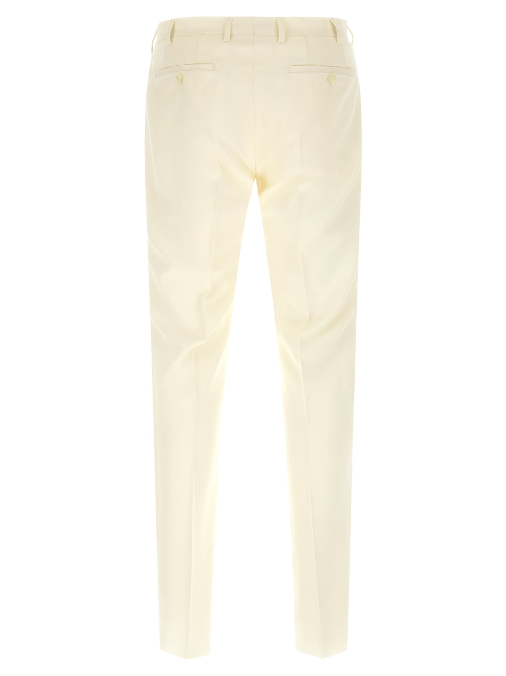 Pal Zileri White Wool Two-Piece Suit