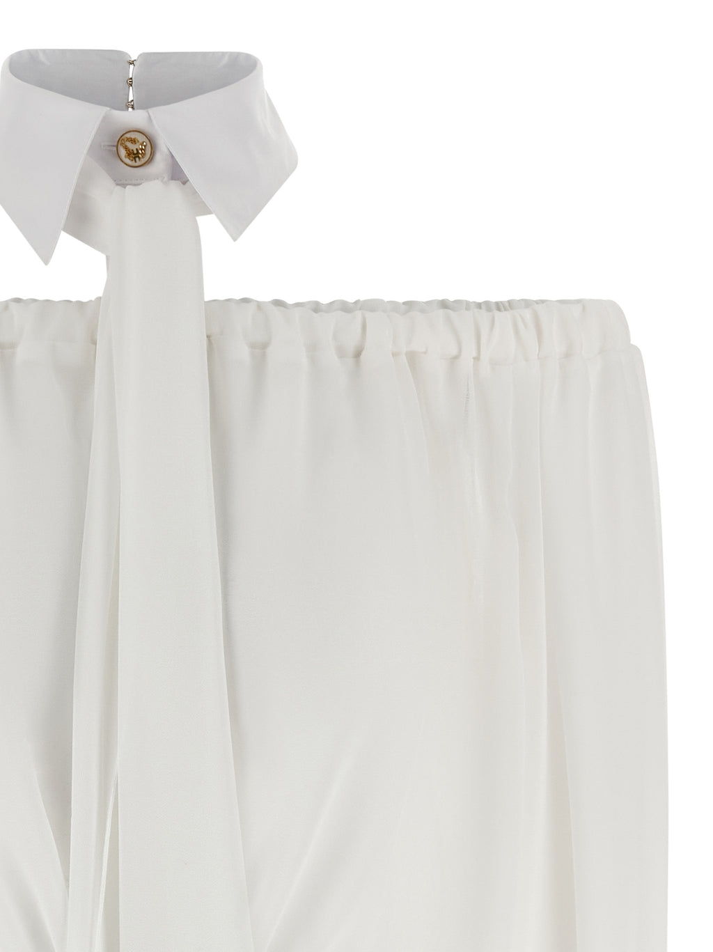 Elisabetta Franchi White Polyester Blouse