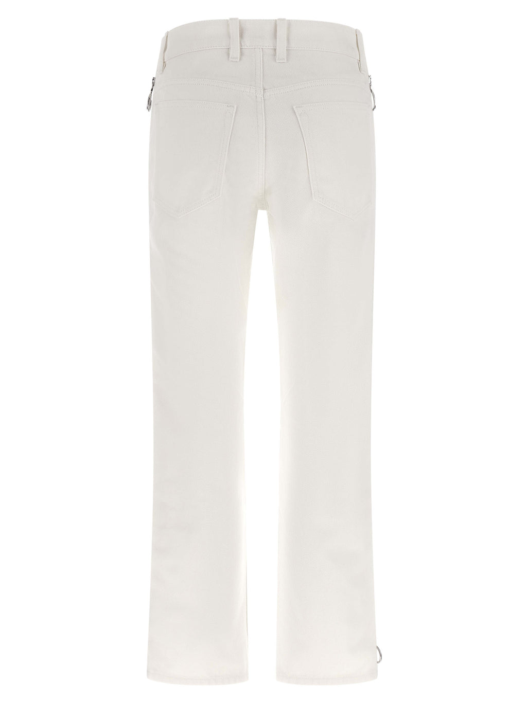 Paco Rabanne White Cotton Jeans Denim