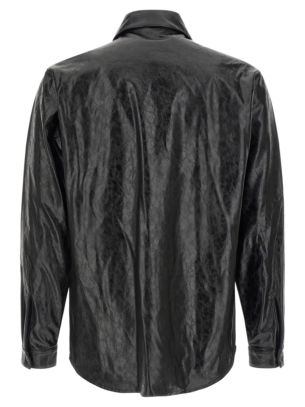 Diesel Black Viscose Blouse
