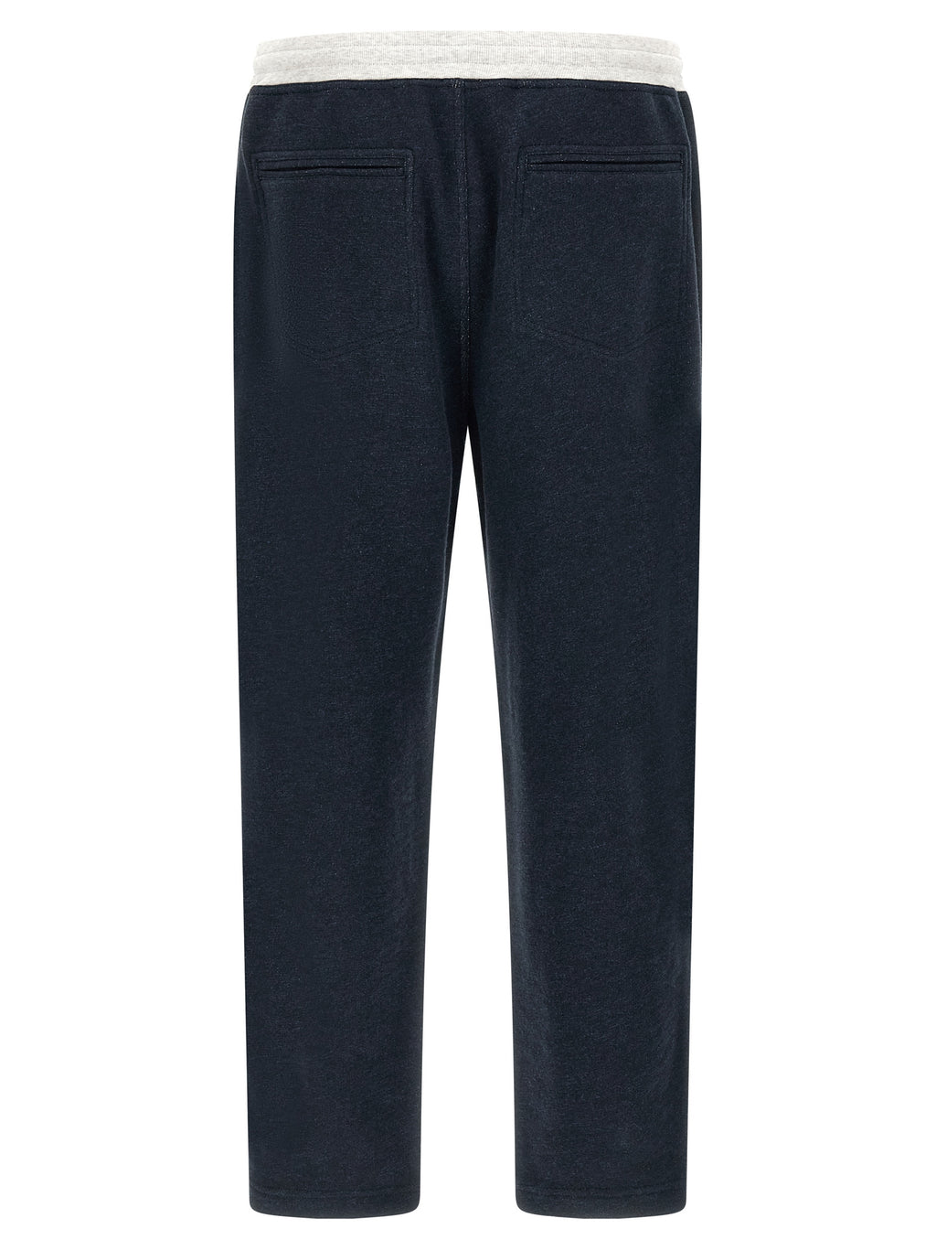 Brunello Cucinelli Blue Cotton Joggers (Workout Pants)