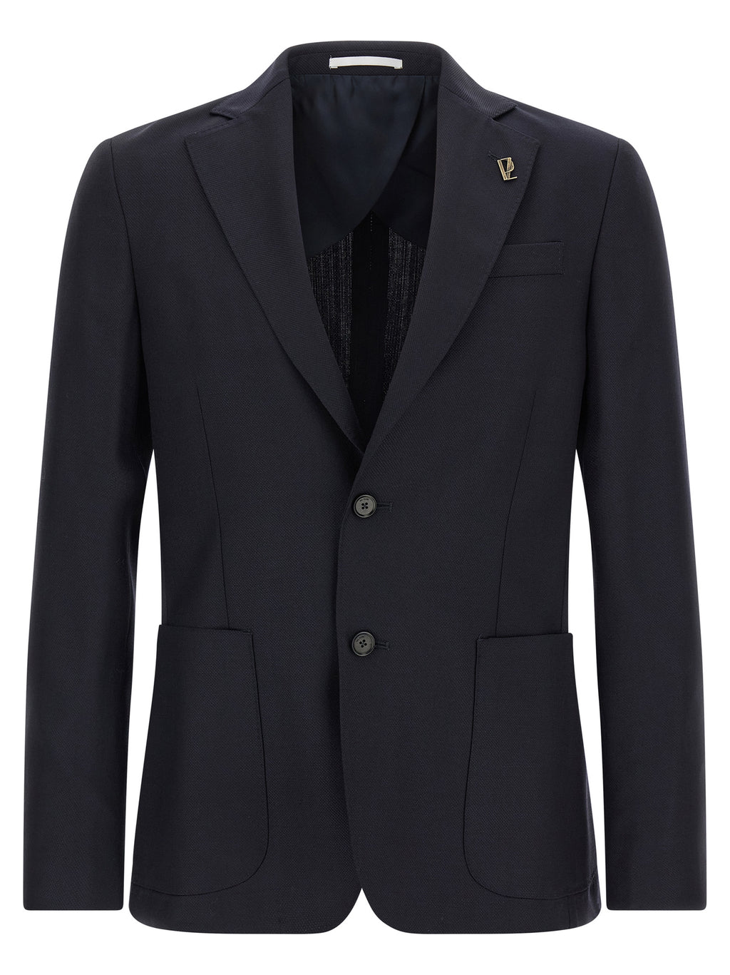 Pal Zileri Blue Wool Blazer