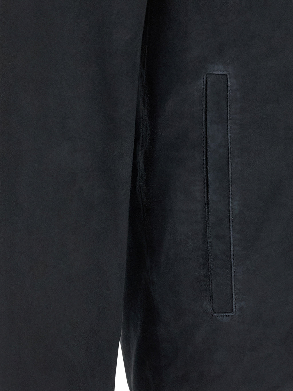 Pal Zileri Blue Leather Leather Jacket