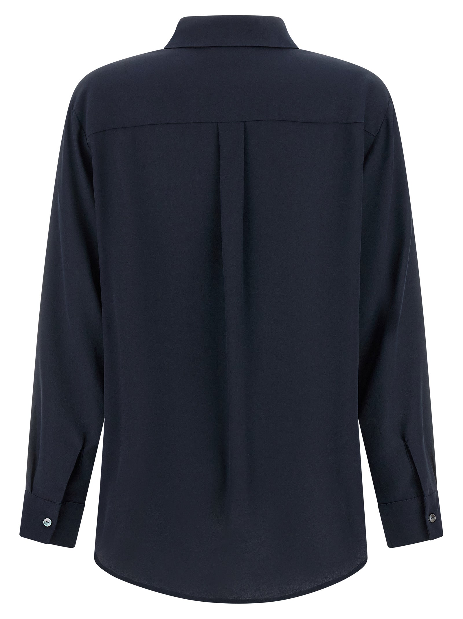 P.A.R.O.S.H. Blue Silk Blouse