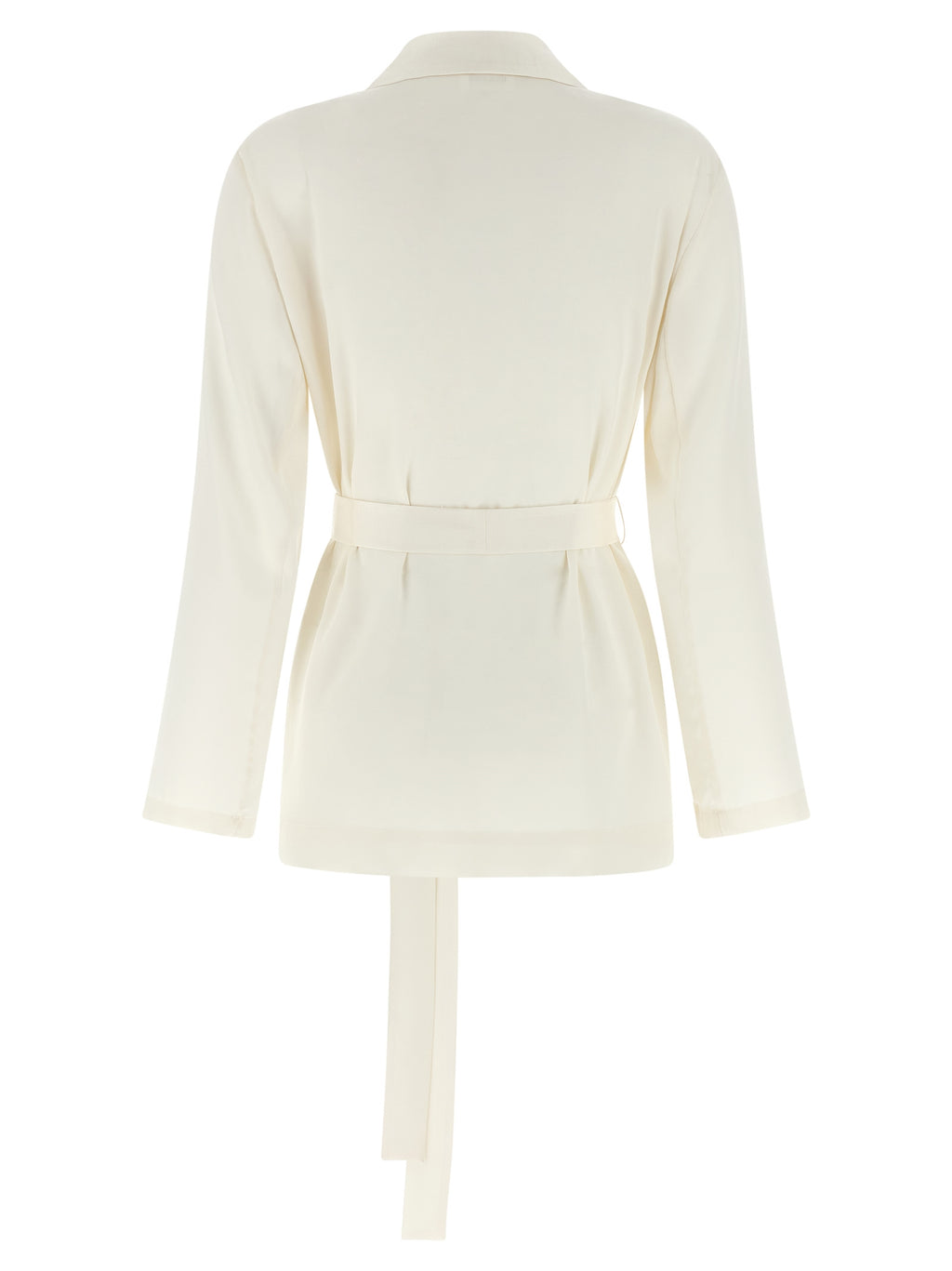 P.A.R.O.S.H. White Polyester Blazer