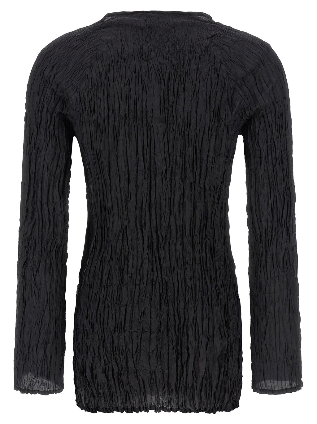 P.A.R.O.S.H. Black Silk Blouse