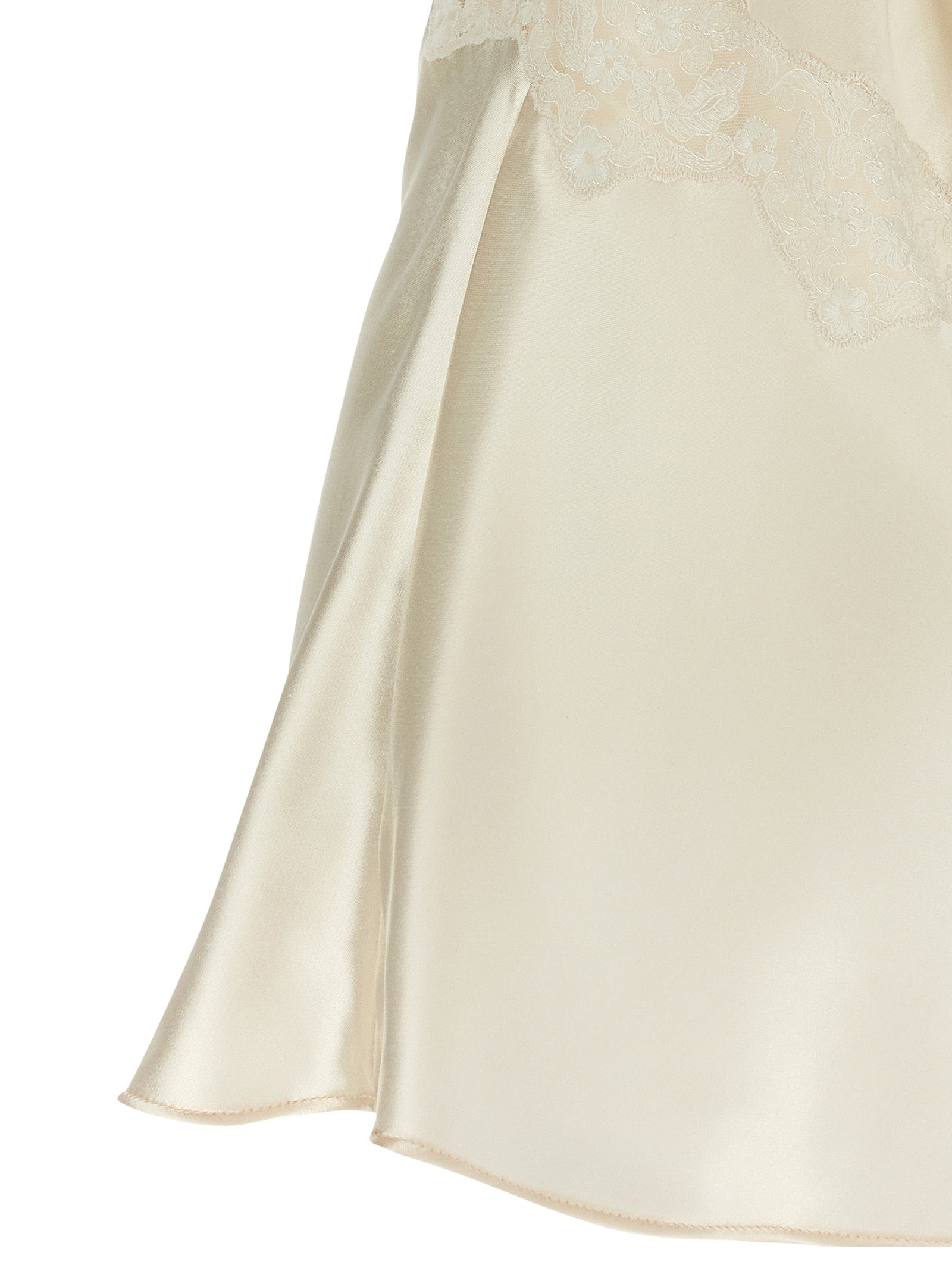 Alberta Ferretti Beige Viscose Tank Tops